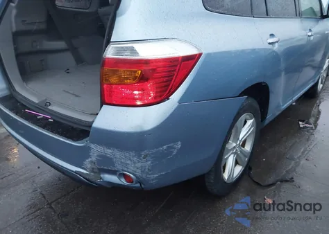 2008 Toyota Highlander Limited из США, поврежденный, VIN JTEES42A582043760